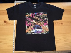 Hanes Lady Gaga Artpop Ball Your 2014 T-shirt, Black, Size Large - Picture 1 of 10