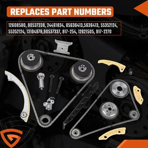 Timing Chain Kit VVT Gear for 11-17 Buick LaCrosse Chevy Equinox GMC Terrain 2.4 - Picture 1 of 10