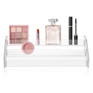 Bandejas organizadoras de accesorios para cabello con soporte de sombra de ojos para tocador perfume - Imagen 1 de 11
