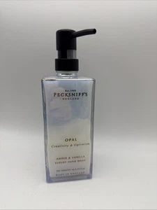 Designer Pecksniffs Opal Amber & Vanilla Hand Wash 💜🎁 Glass Bottle - Picture 1 of 9