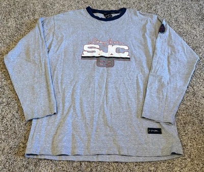 Sean John Collection Men's Long Sleeve Gray T-Shirt Size  Large SJC Syria - Image 1 of 4