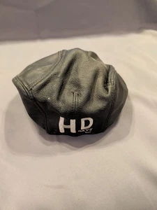 Gorra Harley Davidson Ascot Newsboy Cabbie Sombrero Cuero Negro Suave Unisex Talla L - Imagen 1 de 5