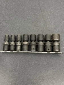 Snap On 8 Piece Wobble Socket  Set Metric 13mm - 24mm  - Picture 1 of 9