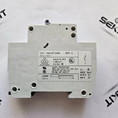 Allan Bradley 1492-SP1C060 SER   C  240/415  VAC   6A  - Image 1 of 2