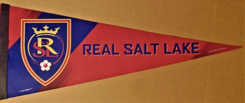 Banderín de la Liga MLS de fútbol del equipo Real Salt Lake Foto 1 de 1