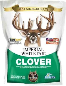 Imperial Clover Deer Food Plot Seed for Spring or Fall Planting, Promotes Antler - Picture 1 of 3