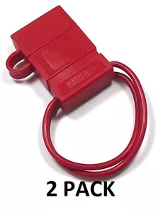 PAQUETE DE 2 - FUSEHOLDER CON CUBIERTA ATC RESISTENTE AL AGUA 18 AWG / CALIBRE #FH18C-2PK - Imagen 1 de 2