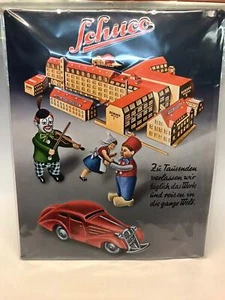 SCHUCO LIMITED EDITION GERMAN MADE TIN METAL EMBOSSED SCHUCO FACTORY - Bild 1 von 1