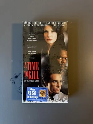 A Time to Kill VHS 1997 Widescreen Sandra Bullock Matthew McConaughey - Image 1 of 3
