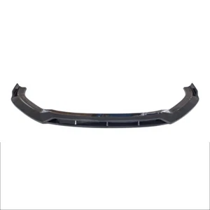 For 17-19 Audi A3 S3 8VE 8VM Carbon Fiber Style Bumper Lip Spoiler Splitter - Picture 1 of 1