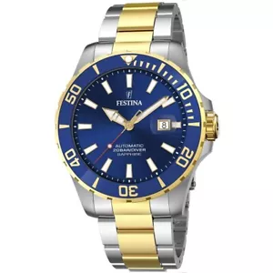 FESTINA Orologio Uomo Sportivo F20532/1 Automatico 44mm Vetro Zaffiro Diver 200m - Imagen 1 de 3