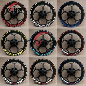 For Suzuki GSXR600 GSX-R 600 Wheel Hub Rim Decorative Decal Reflective Sticker - Picture 1 of 19