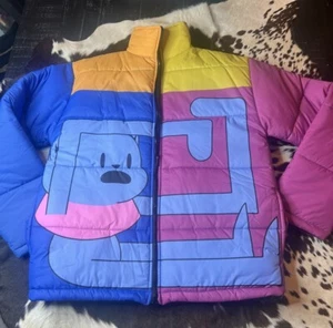 Giacca cappotto Gavin South Deadstock raro puff zip autentico taglia M - Foto 1 di 13