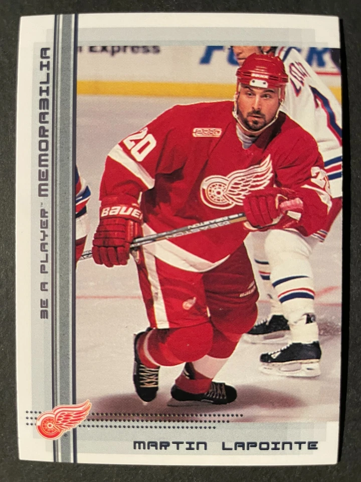 Martin LAPOINTE 2000-01 In The Game Be A Player Memorabilia #328 Detroit - Image 1 of 1