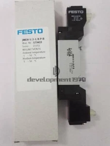 UNA VÁLVULA SOLENOIDE FESTO JMEH5/21/8PB JMEH-5/2-1/8-P-B 173433 NUEVA - Imagen 1 de 1