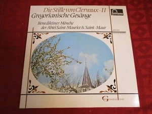LP BENEDIKTINER MÖNCHE DER ABTEI SAINT-MAURICE SAINT-MAUR Gregorianische Gesänge - Picture 1 of 1