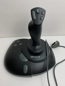 Controlador Joystick Sidewinder 3D Pro Plus PC Juego Microsoft Y2K Computadora Juegos - Imagen 1 de 6