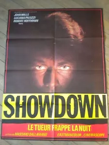 vintage film poster Showdown crime film french 103 x 78 cms - Picture 1 of 4