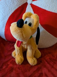 Vintage Disneyland Paris Disney 11 Zoll Pluto Plüschtier Kuscheltier  - Bild 1 von 7