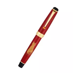Qianyu Fountain pen Fireworks And Cats Ingenuity collection Ebonite e Urushi - Picture 1 of 12