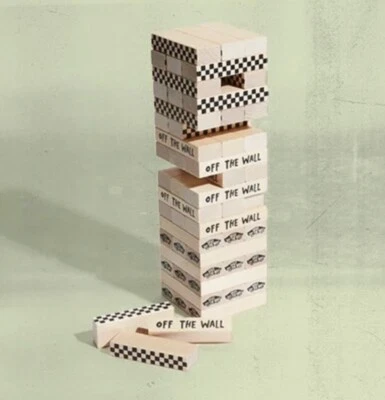 Vans Off The Wall Family Exclusive Stacking Game Wooden Blocks - Image 1 of 3