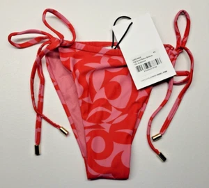 Colorful Rebel Pia Swirl Multicolor Cheeky Bikini Bottom in Size Large - Picture 1 of 9