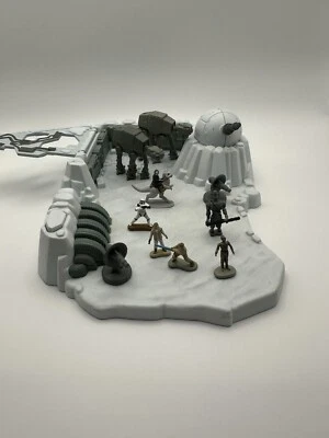 Lote Micro Máquinas Star Wars - Ice Planet Hoth con Bonus AT-AT Walker Foto 1 de 3