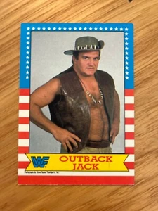 1987 Topps WWF Wrestling Card #14 Outback Jack (NM) - Foto 1 di 2