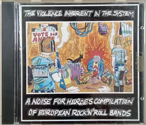 Violence Inherent In The System - Various V/A CD PUNK NOISE ROCK N ROLL NOMADS - Picture 1 of 2