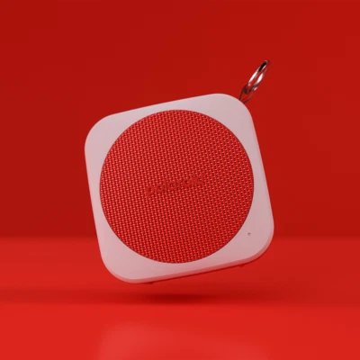 Polaroid P1 Portable Music Player Speaker Red New & Sealed FREE POSTAGE - Image 1 of 4