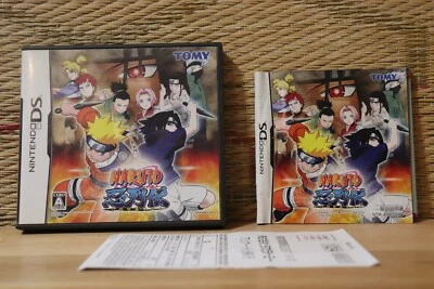 Naruto Shinobi Retsuden w/box manual reg card Nintendo DS Japan VG condition! - Image 1 of 3