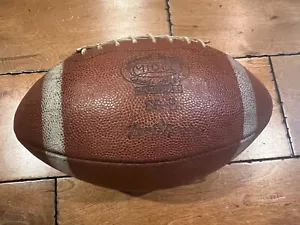 TOM MOORE (Green Bay Packers) circa 1962 Mid Co. Leather Football Milwaukee Wis. - Picture 1 of 6
