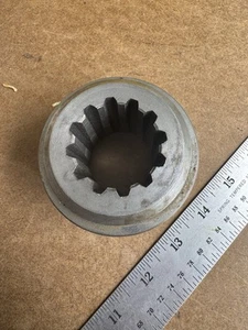 12 Spline Klinge konische Nabe für Rotationsschneider Mähwerk Getriebe Rhino Alamo kostenloser Versand - Bild 1 von 7