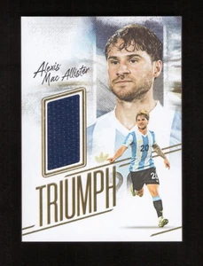 2025 Futera Unique Alexis Mac Allister Triumph Memorabilia Jersey Relic 05/06 - Picture 1 of 2