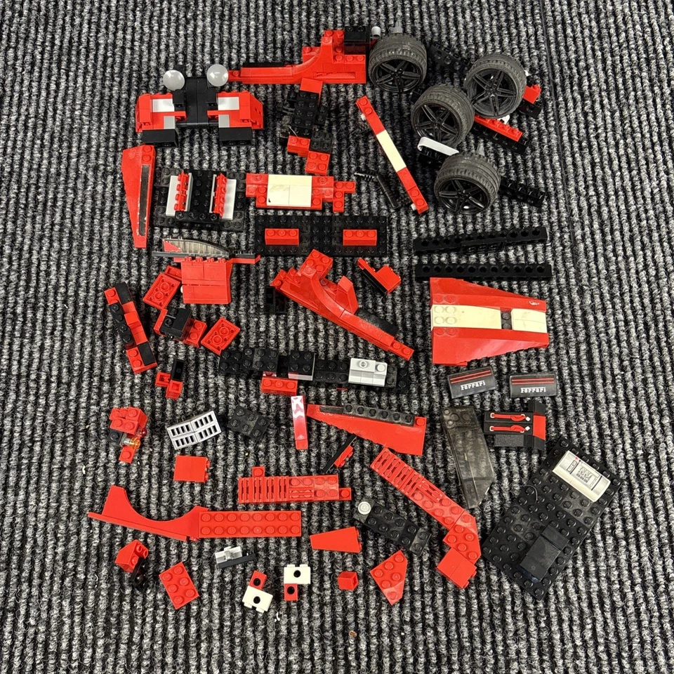 Lego 8156 Ferrari FXX 1:17 Incomplete Parts Only - Image 1 of 4