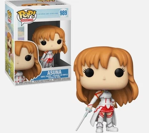 FUNKO POP VINYL SWORD ART ONLINE ASUNA #989 NEW WITH POP PROTECTOR - Foto 1 di 1