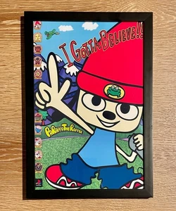 PaRappa The Rapper - PlayStation 1 - 8 x 12 Poster Re-print - Free Shipping - Picture 1 of 2