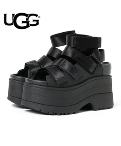 UGG WMNS Golden Rise Sandals Black 1167431-JSM Women's Size6/7/8 - Picture 1 of 6