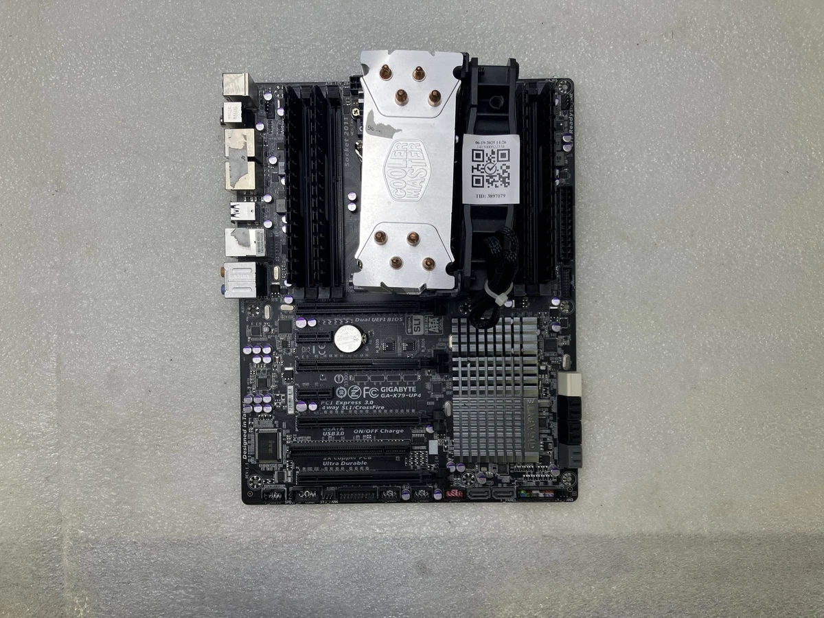 GIGABYTE GA-X79-UP4 Motherboard Core i7-4930K 3.4GHz 32GB RAM NO
