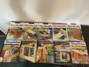Shopnotes Shop Notes Woodsmith Magazine Lot - Picture 1 of 5