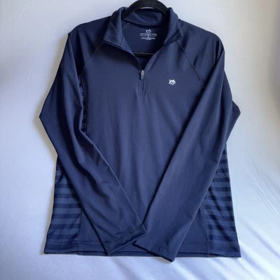 Southern Tide Boys XL (14) Navy Quarter Zip Pullover Long Sleeve Youth Top - Image 1 of 4