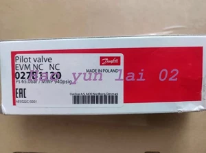 1 PIEZA Nuevo Para Válvula Piloto Danfoss EVM NC 027B1120 Ps 65.0bar/MWP 940psig - Imagen 1 de 4