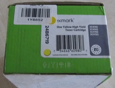 Original Lexmark Toner ( Gelb ) für XC4140 und XC4150 für ca. 13000 Seiten - Bild 1 von 2