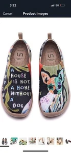 UIN Women’s Slip-on Shoes Comfortable Breathable Knit Casual - Picture 1 of 10