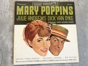 WALT DISNEY'S MARY POPPINS VINYL LP ORIGINAL CAST SOUND TRACK 1964 - Bild 1 von 7