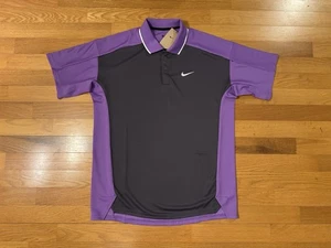 Polo nuova M Nike Golf Club Tour Dri-FIT viola uvetta scura FQ1150-573 uomo - Foto 1 di 19