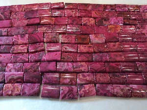 Ruby Crazy Lace Achat Kissen 13 x 18 mm ca. 16 Zoll Litze - Bild 1 von 1