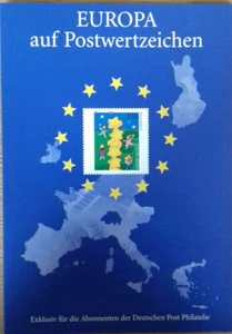 ETB Bundesrepublik: Jahresgabe 2000, EUROPA AUF POSTWERTZEICHEN   -a- - Bild 1 von 3