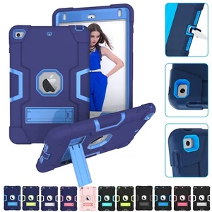 Hybrid Heavy Duty Rugged Stand Case Cover For iPad 7th 8th 9th Gen 11 (A16) 2025 - Picture 1 of 38