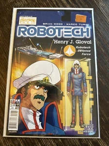 Robotech #3C Blair Shedd Variant NM+ 2017 Henry Gloval Action Figure Cover 9.6+ - Picture 1 of 14
